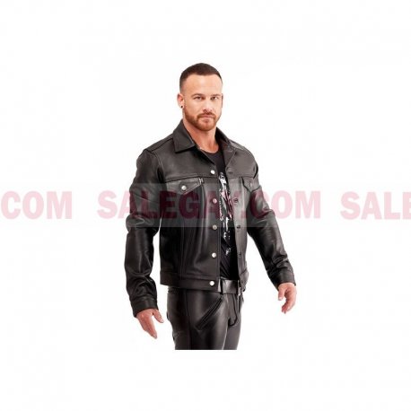 Leather Trucker Jacket