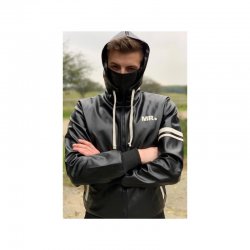 Mr Riegillio MR Black Jacket Full Zip