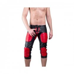L.A. Footballshorts Black/Red