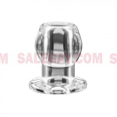 Ass Tunnel Plug Silicone TPR Extra Large - Clear