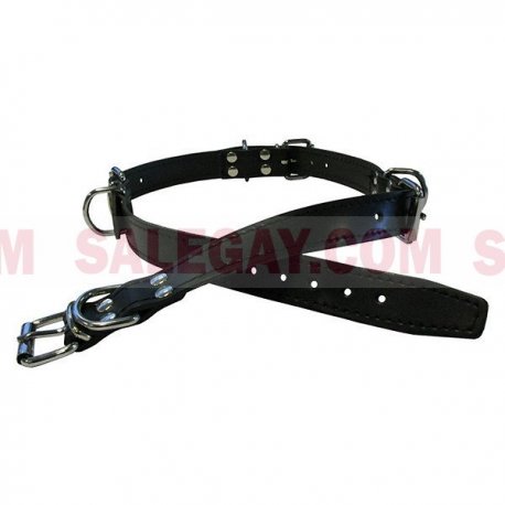 Leather Four Restraint Belt